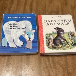 ☃️ 3/$15 Animal Board Books